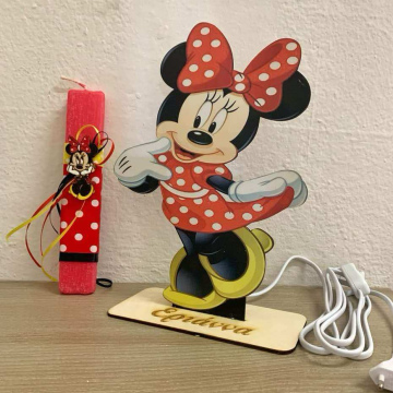 ΣΕΤ ΛΑΜΠΑΔΑ MINNIE ΦΩΤΙΣΤΙΚΟ