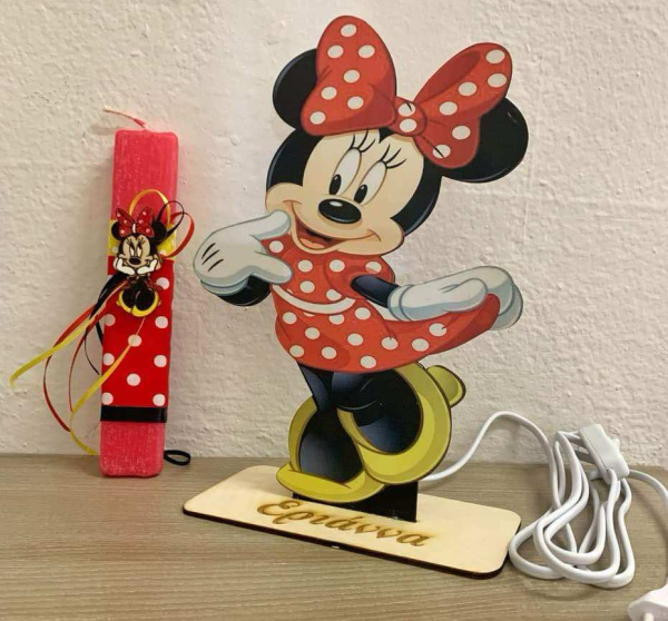 ΣΕΤ ΛΑΜΠΑΔΑ MINNIE ΦΩΤΙΣΤΙΚΟ