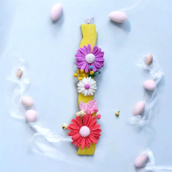 ΛΑΜΠΑΔΑ ΜΕ ΔΙΑΚΟΣΜΗΤΙΚΑ ΑΠΟ ΚΕΡΙ ΣΟΓΙΑΣ