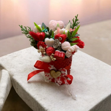 Χειροποίητη Σύνθεση με Κεριά Σόγιας